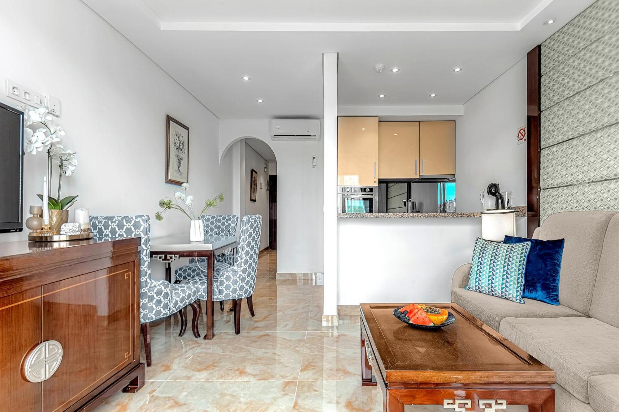 Ocean View Apartment In Albatros Golf Del Sur San Miguel de Abona Exteriör bild